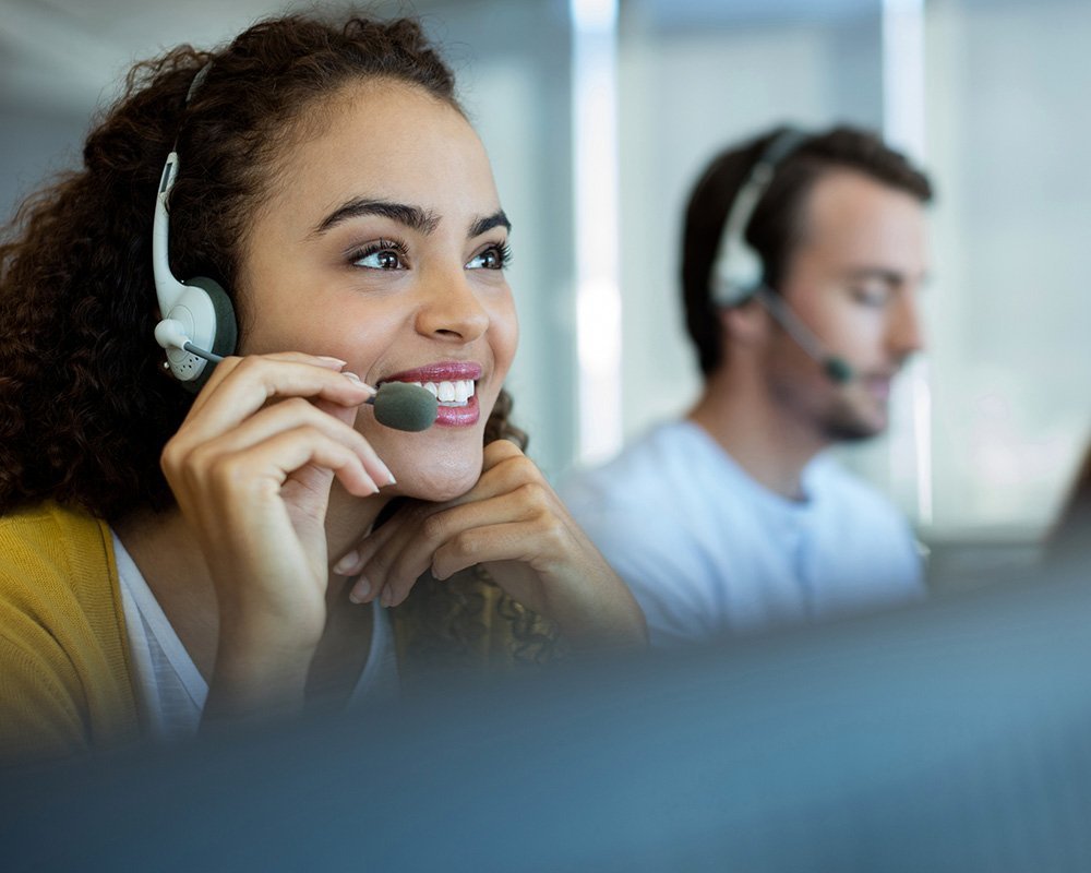 iStock-657292828 woman in call center